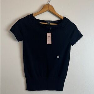 Ann Taylor Factory black top women’s size XXS petite